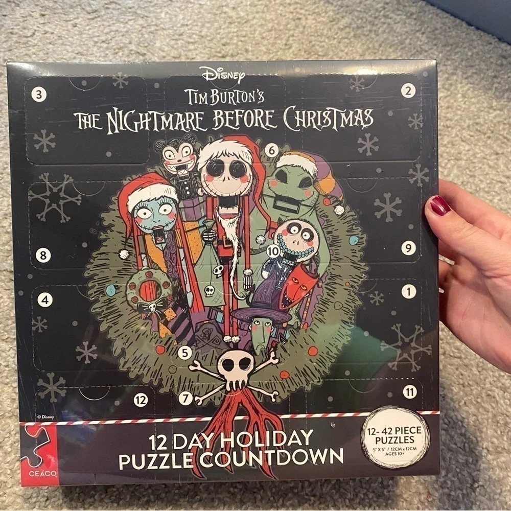 Disney Nightmare Before Christmas Puzzle Advent Calendar NEW Countdown
